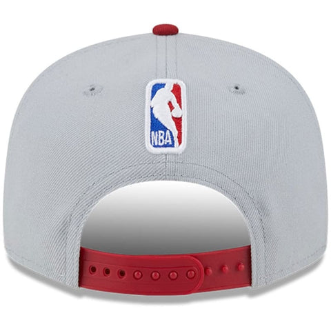 New Era Miami Heat Tip - Off Two - Tone 9FIFTY Snapback Hat