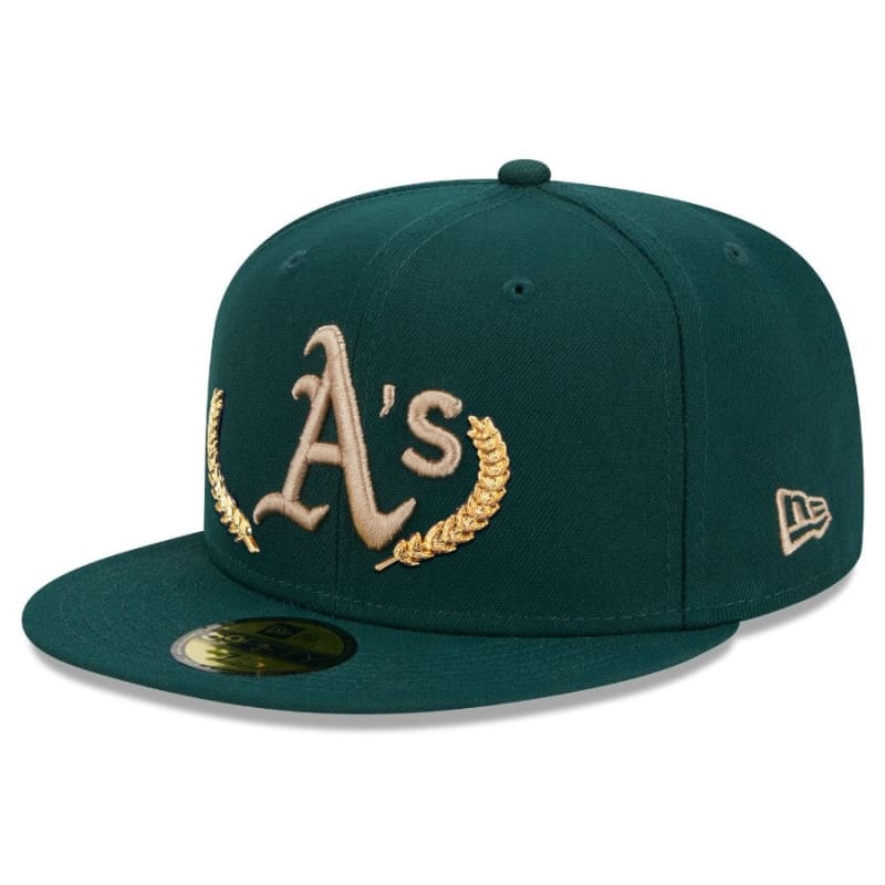 New Era Oakland Athletics Gold Leaf 59FIFTY Fitted Hat