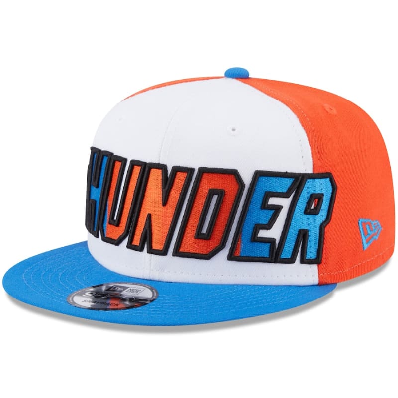 New Era Oklahoma City Thunder Back Half 9FIFTY Snapback Hat