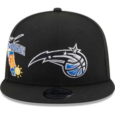 New Era Orlando Magic Icon 9FIFTY Snapback Hat - Black