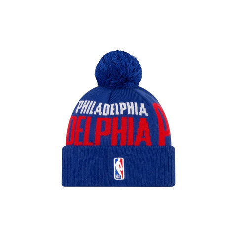 New Era Philadelphia 76ers 2019 NBA Series Cuffed Knit Hat -