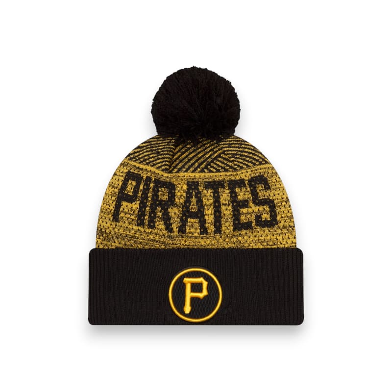 New Era Pittsburgh Pirates beanie with pom - black | New Era