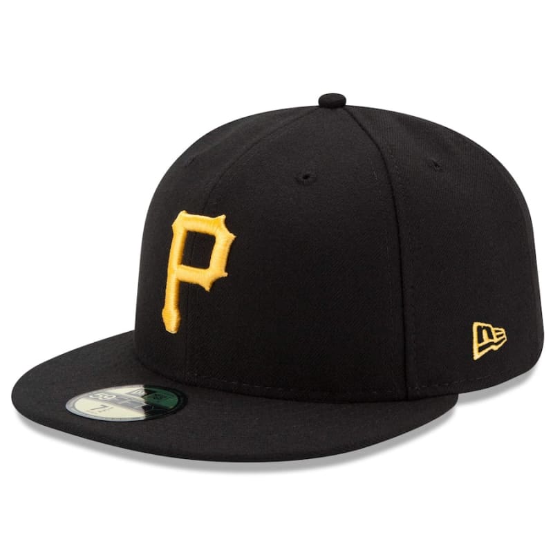 New Era Pittsburgh Pirates Black AC On-Field 59FIFTY Fitted