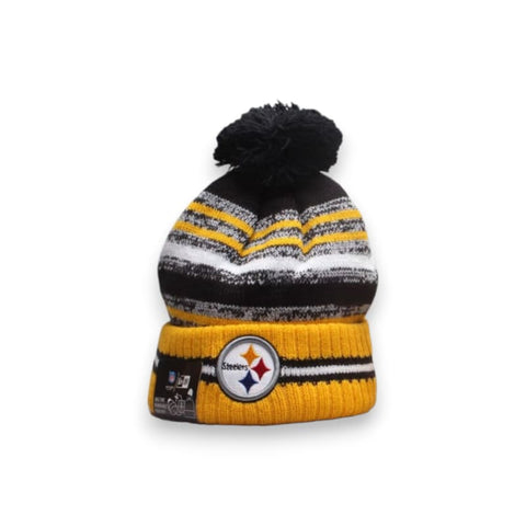 New Era Pittsburgh Steelers beanie with pom | New Era