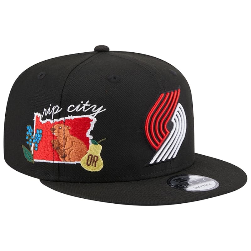 New Era Portland Trail Blazers Icon 9FIFTY Snapback Hat