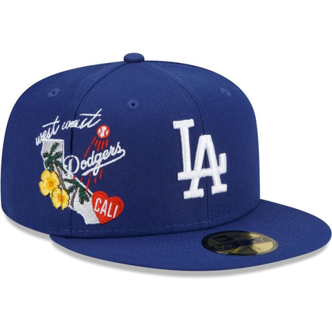 New Era Royal Los Angeles Dodgers City Cluster 59FIFTY -