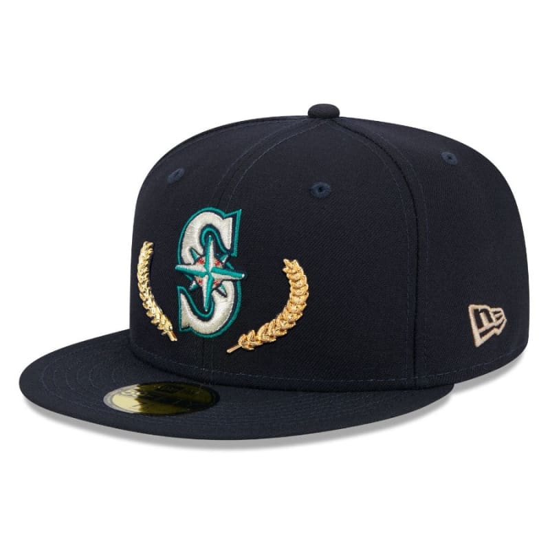 New Era Seattle Mariners Gold Leaf 59FIFTY Fitted Hat