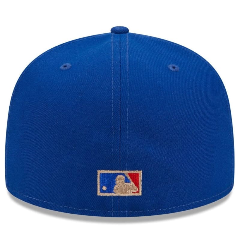 New Era Texas Rangers Gold Leaf 59FIFTY Fitted Hat - Blue