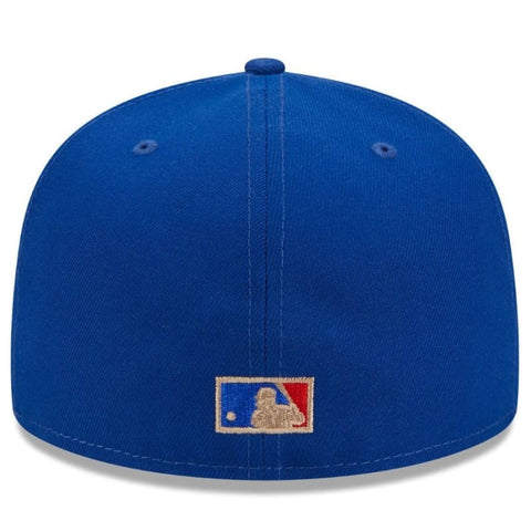 New Era Texas Rangers Gold Leaf 59FIFTY Fitted Hat - Blue