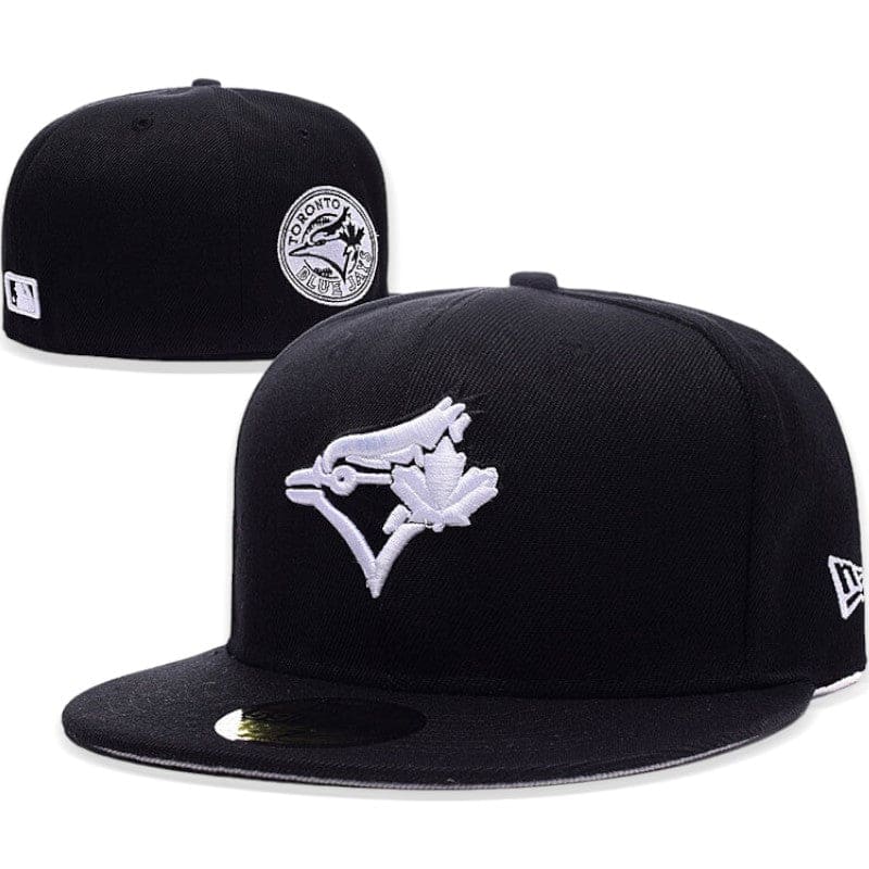 New Era Toronto Blue Jays 59FIFTY Fitted Hat - Black Cap