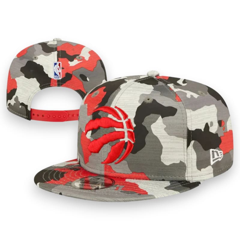 New Era Toronto Raptors Snapback Adjustable Hat - Camo | New