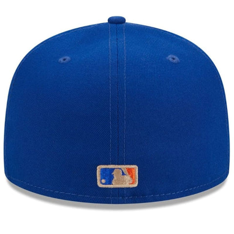 New Era New York Mets Gold Leaf 59FIFTY Fitted Hat - Royal