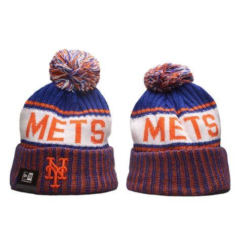 New Era New York Mets winter beanie with pom | New Era