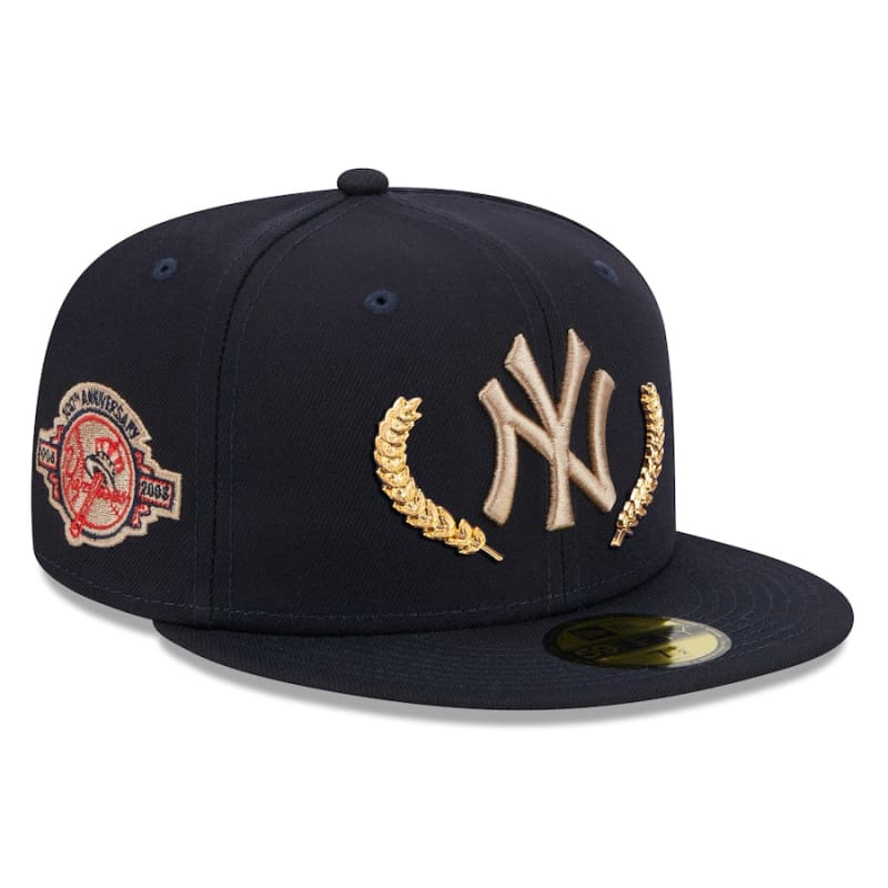 New Era New York Yankees Gold Leaf 59FIFTY Fitted Hat