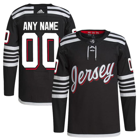 New Jersey Devils adidas 2021-22 Authentic Custom Jersey -