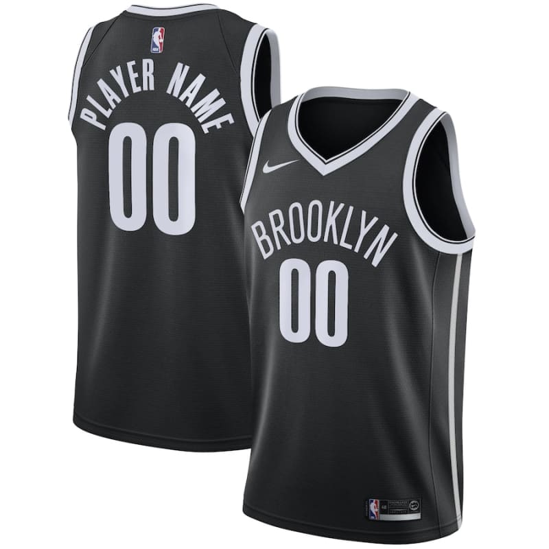 Nike Brooklyn Nets 2020 Icon Edition Swingman Custom Jersey