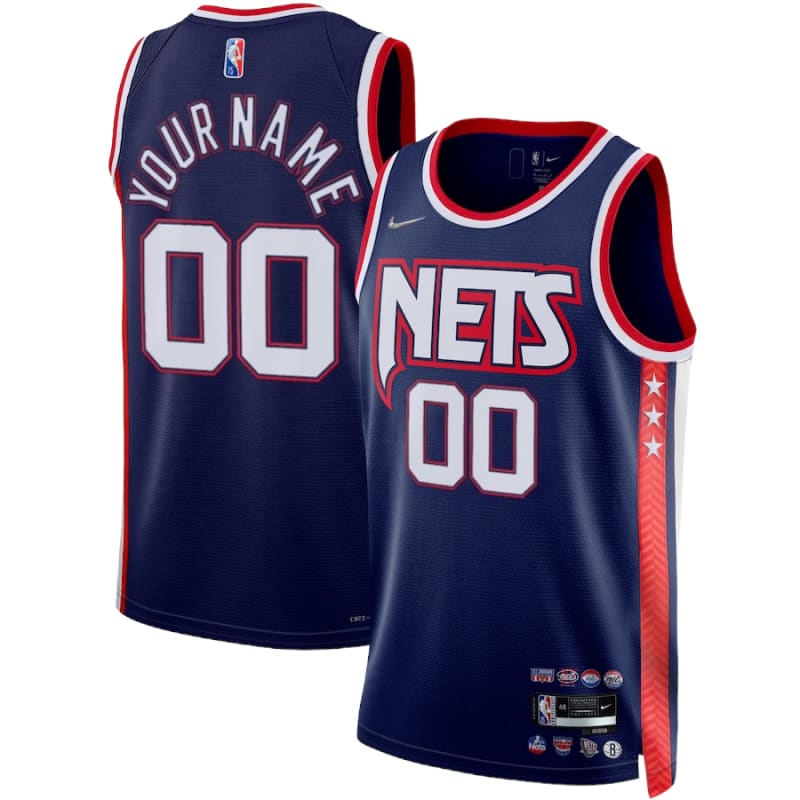 Nike Brooklyn Nets 2021 City Edition Swingman Custom Jersey