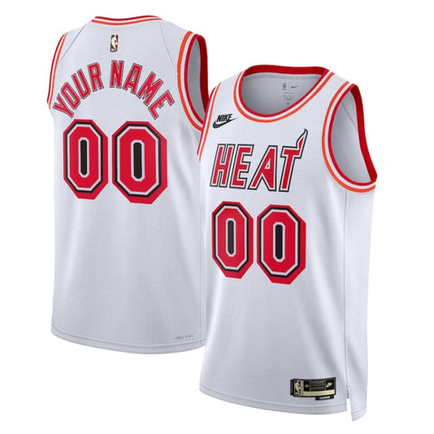 Nike Miami Heat Classic Edition 2022 Swingman Custom Jersey