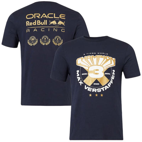 Oracle Red Bull Racing Max Verstappen Driver Winner T-Shirt
