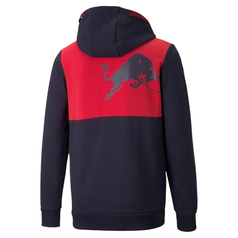 PUMA Red Bull Racing full-zip hoodie blue and red | Puma