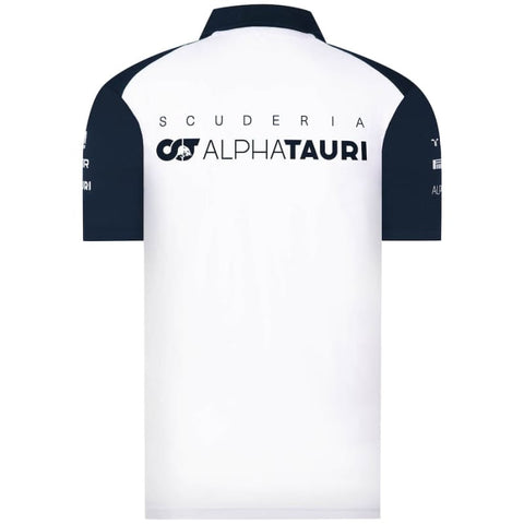 Scuderia AlphaTauri 2022 Team Polo - White | Scuderia