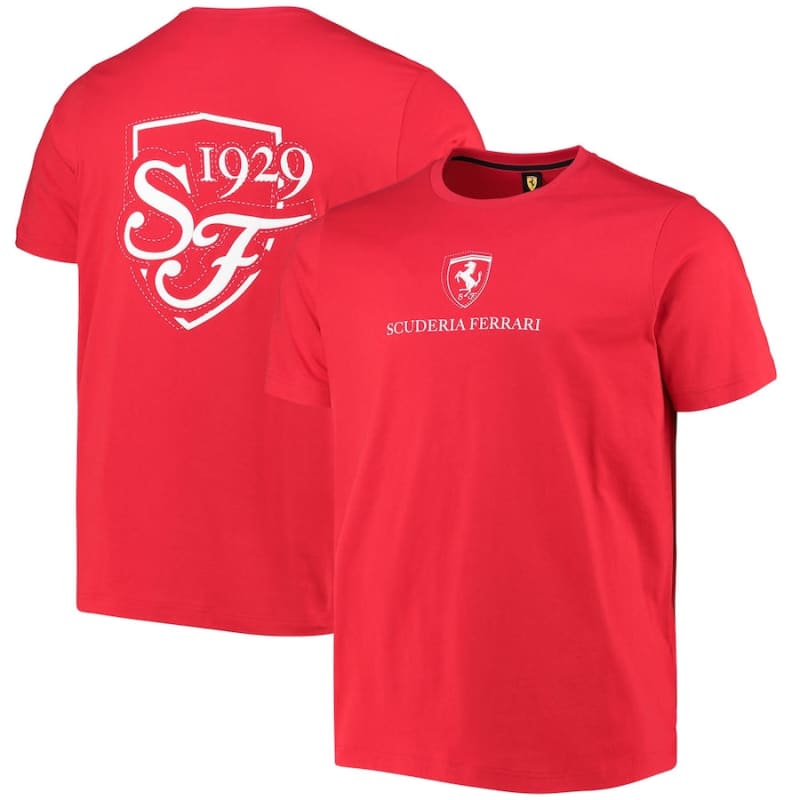 Scuderia Ferrari Race Graphic T-Shirt by Puma - Rosso Corsa