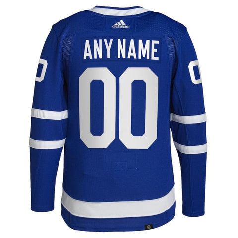 Toronto Maple Leafs adidas Home Authentic Custom Jersey -