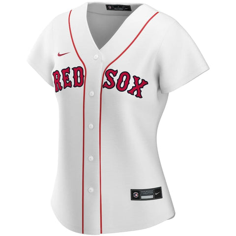 Women’s Boston Red Sox Nike White Home Replica Custom Jersey