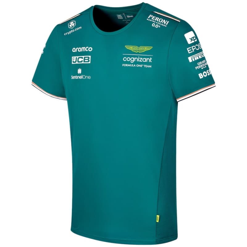 Aston Martin Aramco Cognizant F1 2023 Official Team T-Shirt
