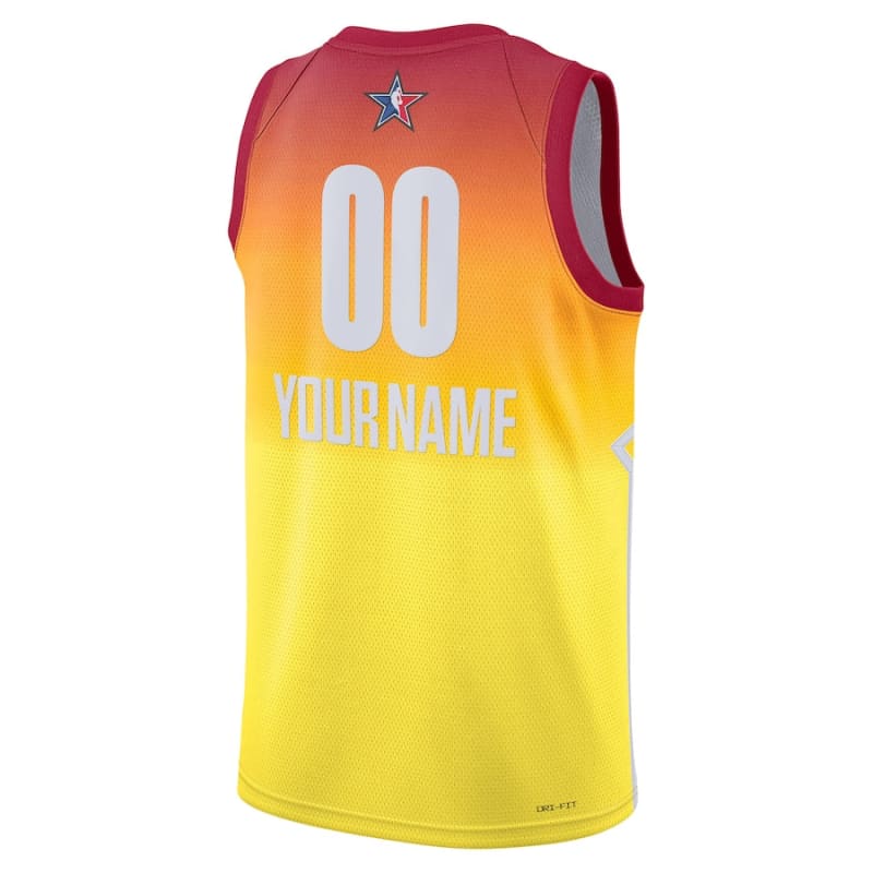 Customizable Jordan Brand Yellow NBA All-Star 2023 Swingman