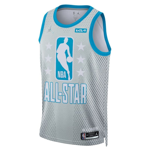 Jordan Brand Grey 2022 NBA All-Star Game Authentic Custom