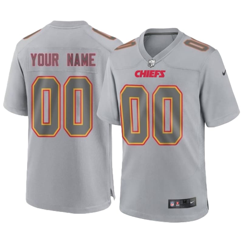 Kansas City Chiefs Nike Custom Game Jersey - Grey | Nike