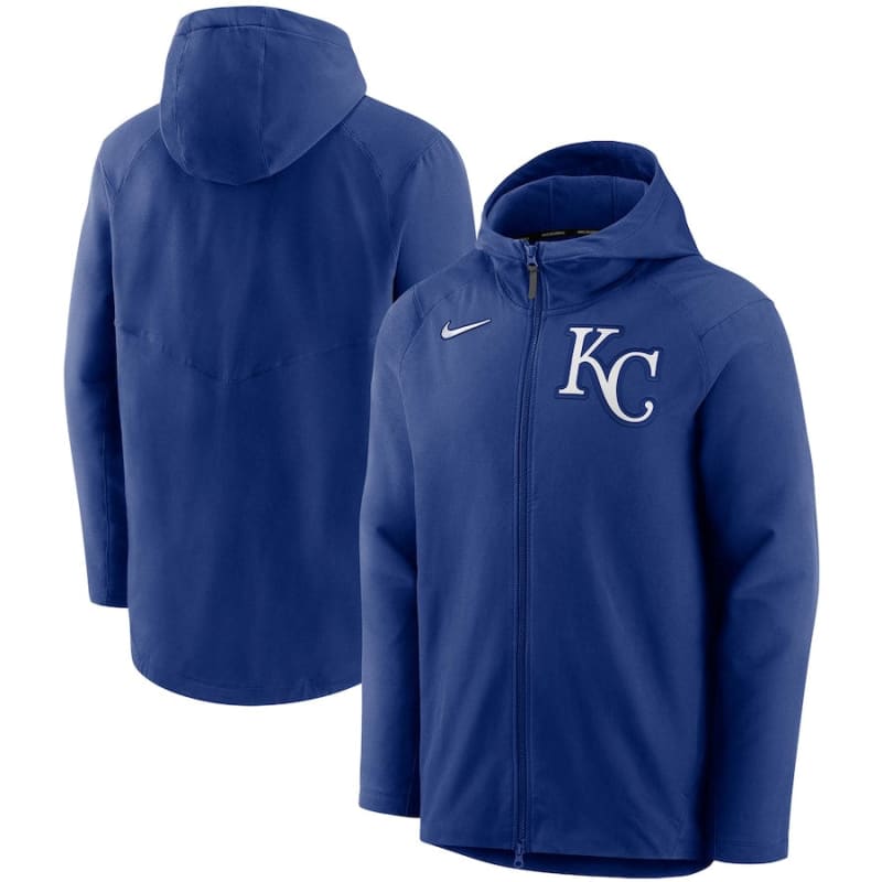 Kansas City Royals Nike Authentic Collection Full-Zip Hoodie