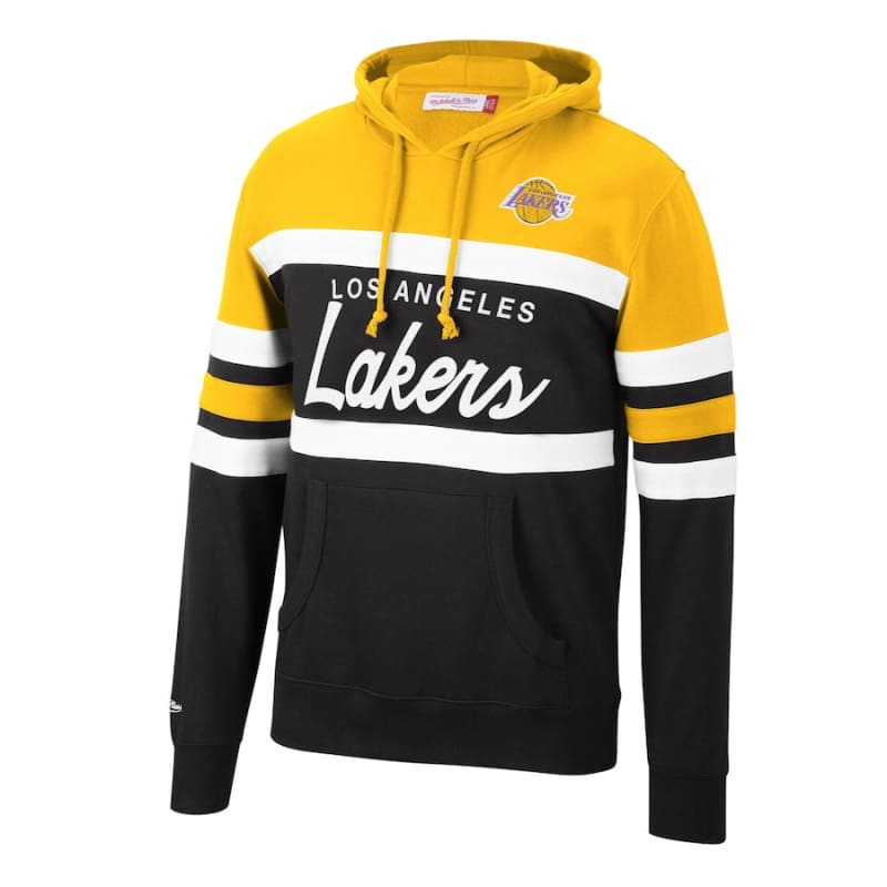 Los Angeles Lakers Mitchell & Ness Head Coach Hoodie -