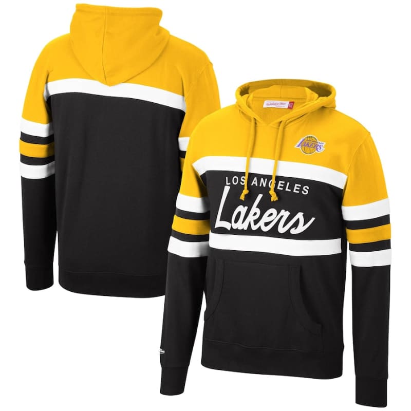 Los Angeles Lakers Mitchell & Ness Head Coach Hoodie -