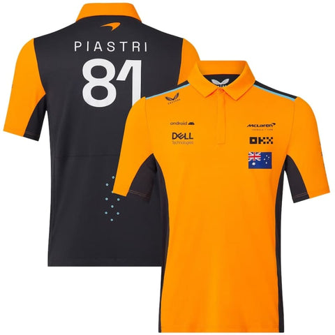 McLaren 2023 Team Oscar Piastri Driver Polo | McLaren