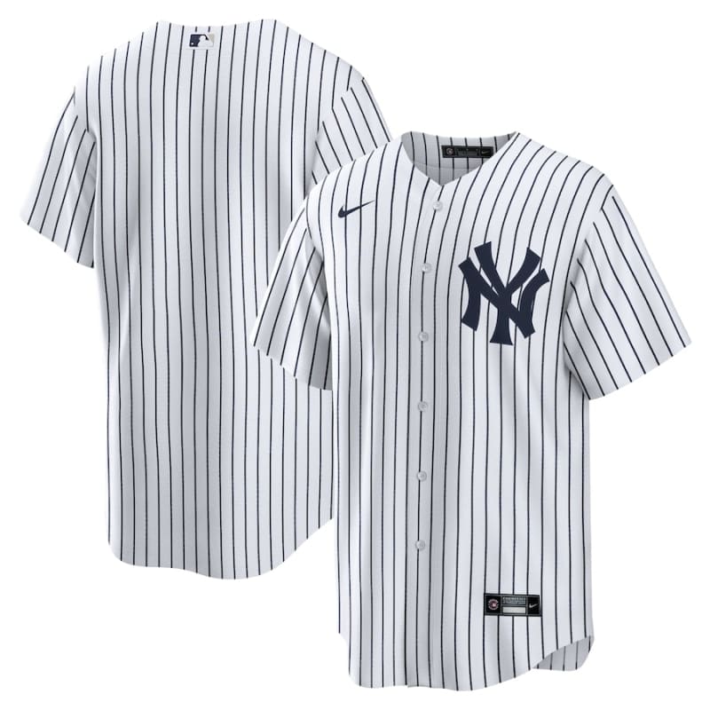 Men’s Nike White New York Yankees Home Replica Team Jersey |
