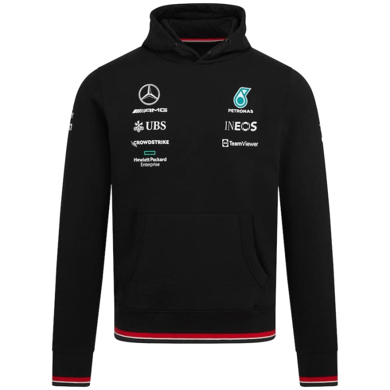 Mercedes AMG Petronas F1 2022 Mens Team Hooded Sweat |