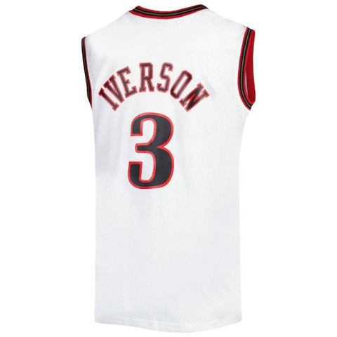 Mitchell & Ness Allen Iverson White Philadelphia 76ers