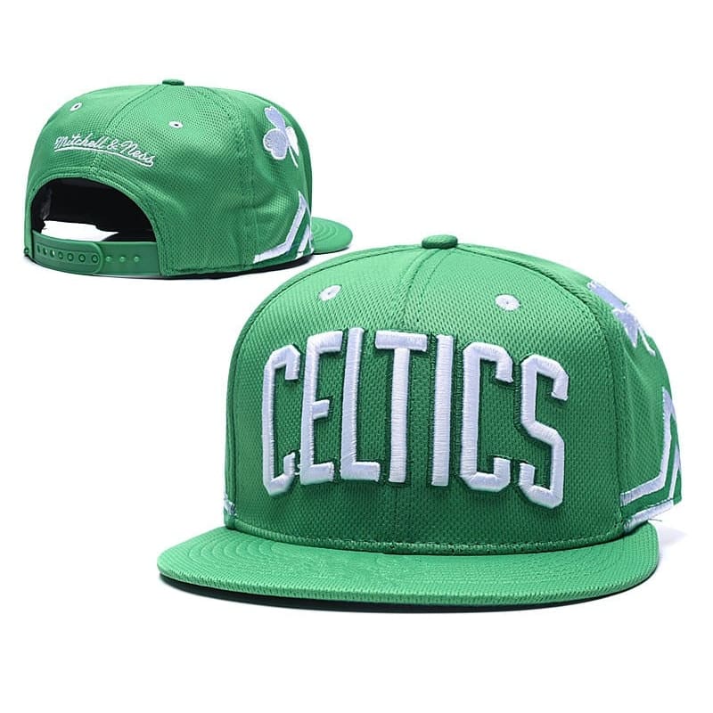 Mitchell & Ness green Boston Celtics Snapback | Mitchell &