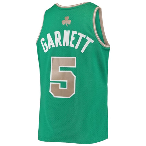 Mitchell & Ness Kevin Garnett Green Boston Celtics Hardwood