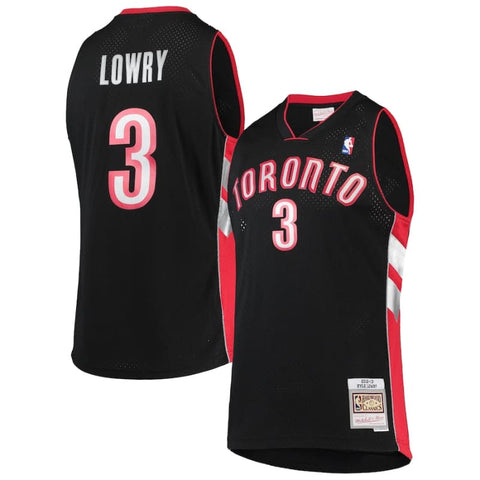 Mitchell & Ness Kyle Lowry Black Toronto Raptors 2012-13