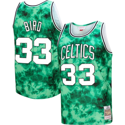 Mitchell & Ness Larry Bird Galexy green Boston Celtics