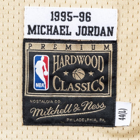 Mitchell & Ness Michael Jordan Gold Chicago Bulls 1995/96