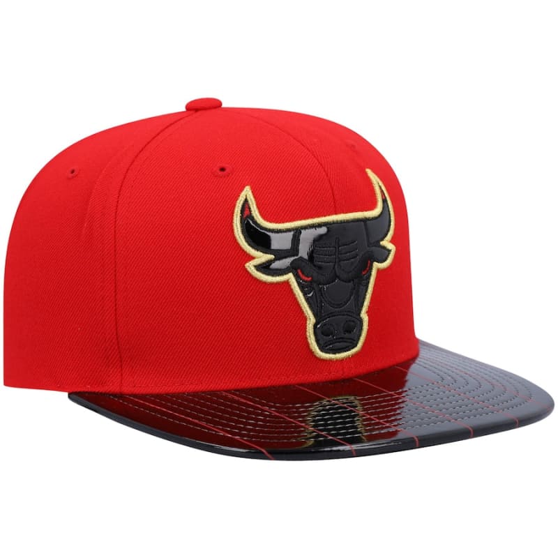 Mitchell & Ness Red Chicago Bulls NBA Finals Snapback Cap |