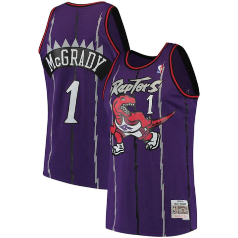 Mitchell & Ness Tracy McGrady Purple Toronto Raptors 1998-99