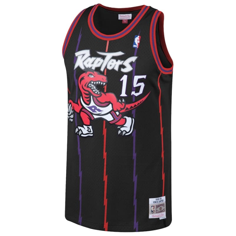 Mitchell & Ness Vince Carter Black Toronto Raptors -