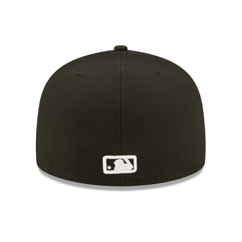 New Era Black Atlanta Braves 59FIFTY Fitted Hat | New Era