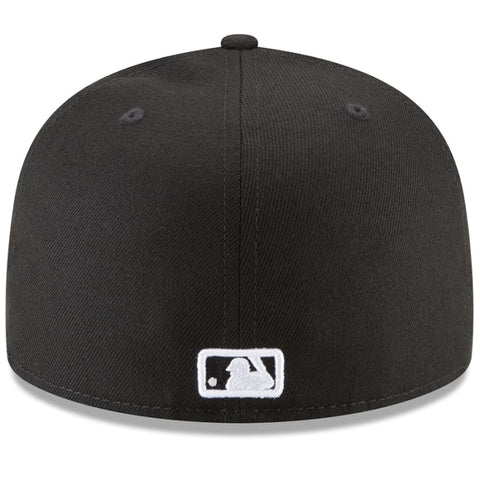 New Era Black Los Angeles Dodgers Letter Logo 59FIFTY Fitted