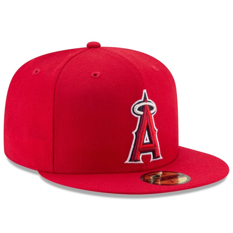 New Era Los Angeles Angels Red Authentic Collection On-Field